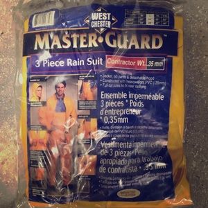 NEW West Chester MasterGuard 3 Piece RainSuit
